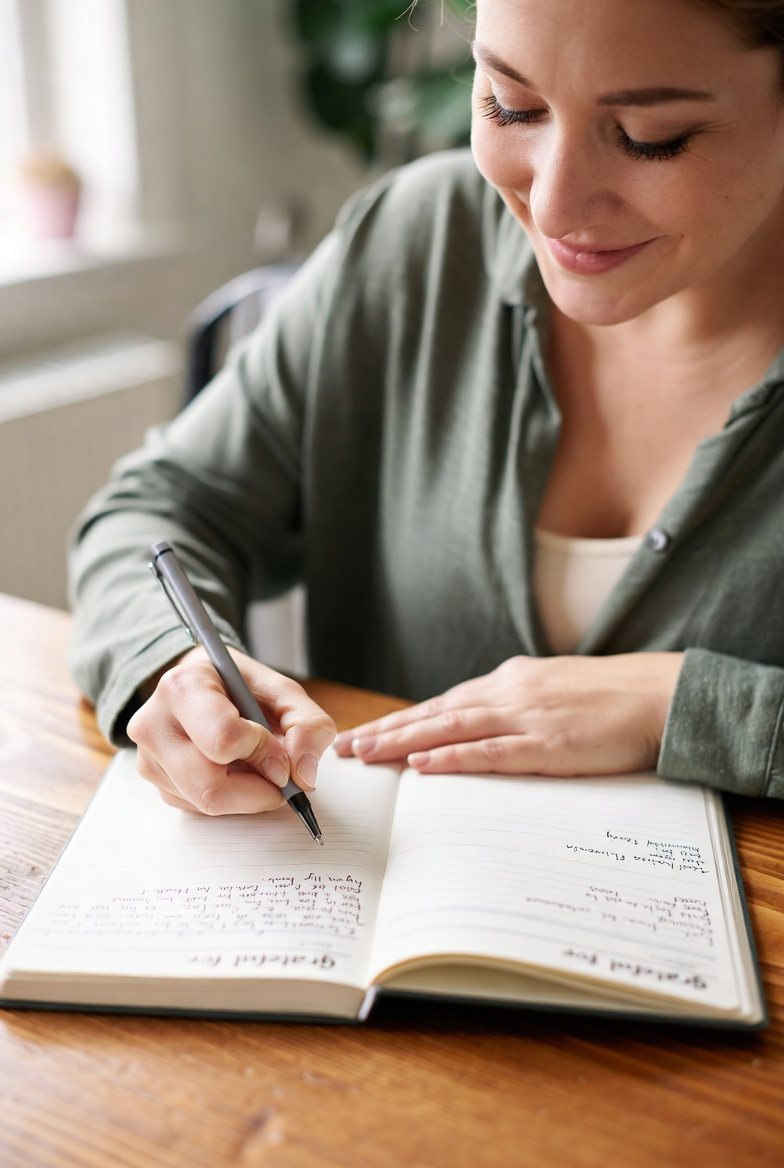 Malam yang Berakhir dengan Senyuman: Ritual Jurnal Kecil yang Membuat Hati Terasa Hangat